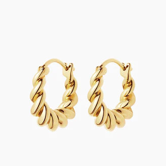 Twist%20Hoop%20Earrings%20,%20Minimalist%20Earrings,%20Gold%20hoop%20Earrings/