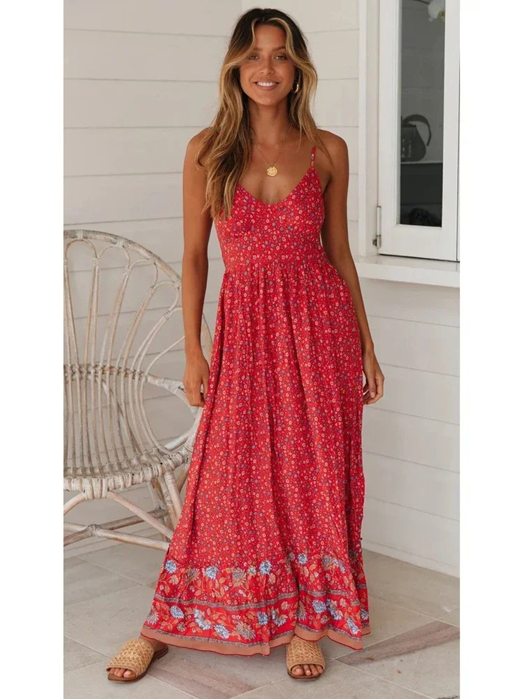 Red%20Maxi%20Bohemian%20Floral%20Dress%20