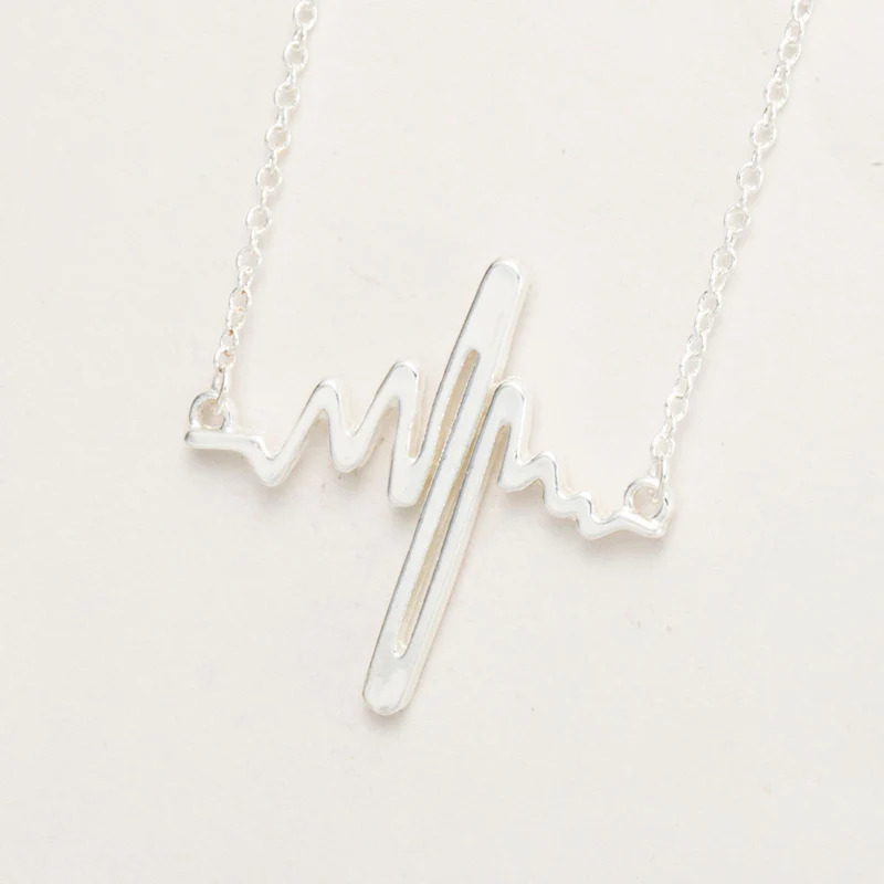 Heartbeat%20Necklace,silver