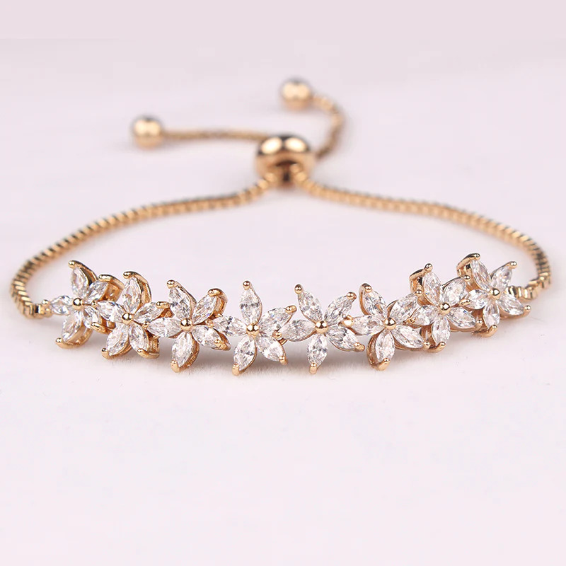 Gold%20Platinum%20Sparkling%20Crystal%20Flower%20Design%20Bracelet