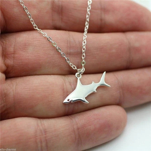 Shark%20Silver%20Necklace%20Minimalist%20Necklace