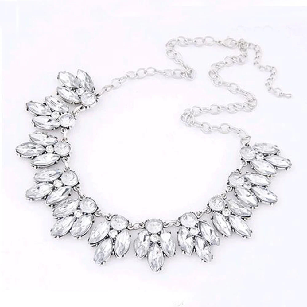 Crystal%20flower%20silver%20chokers%20necklace/