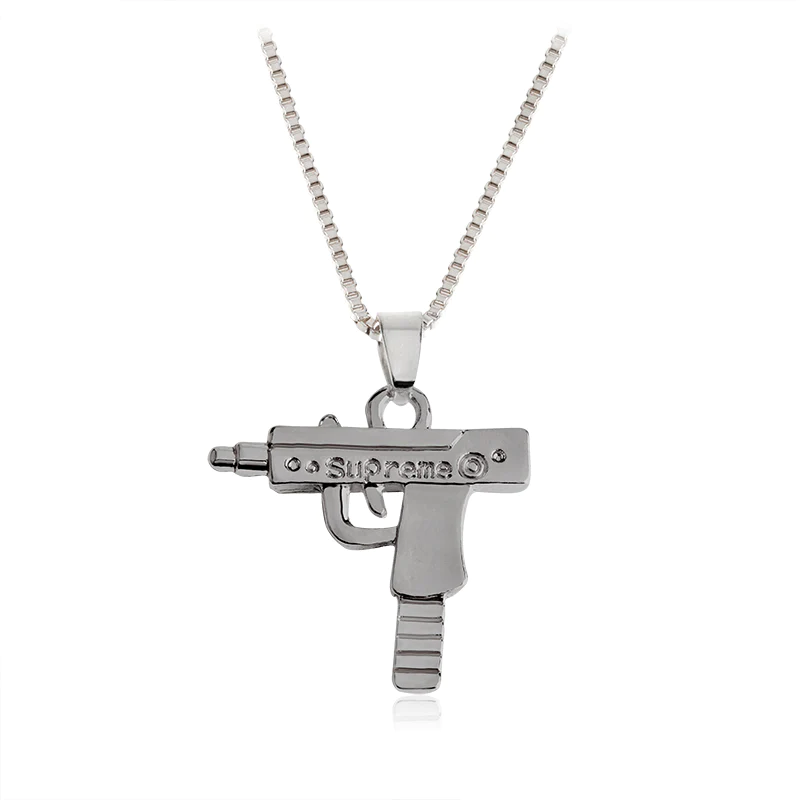 Steyr%20UZI%20Gun%20Black%20Necklace%20Minimalist%20Necklace/