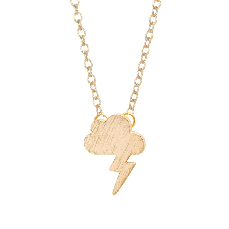 Lightning%20Cloud%20Gold%20Necklace/