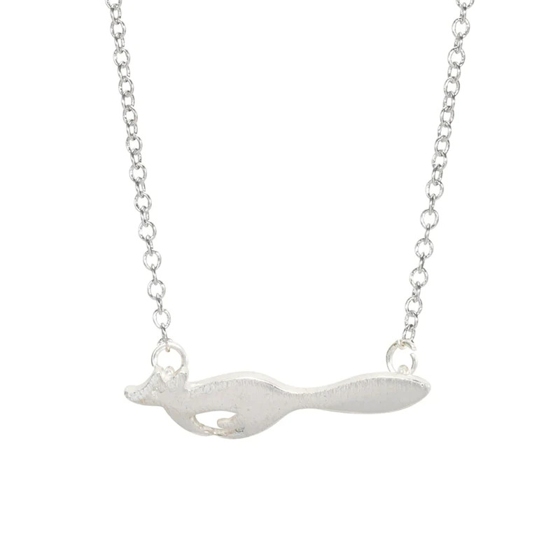 Running%20Fox%20Silver%20Necklace