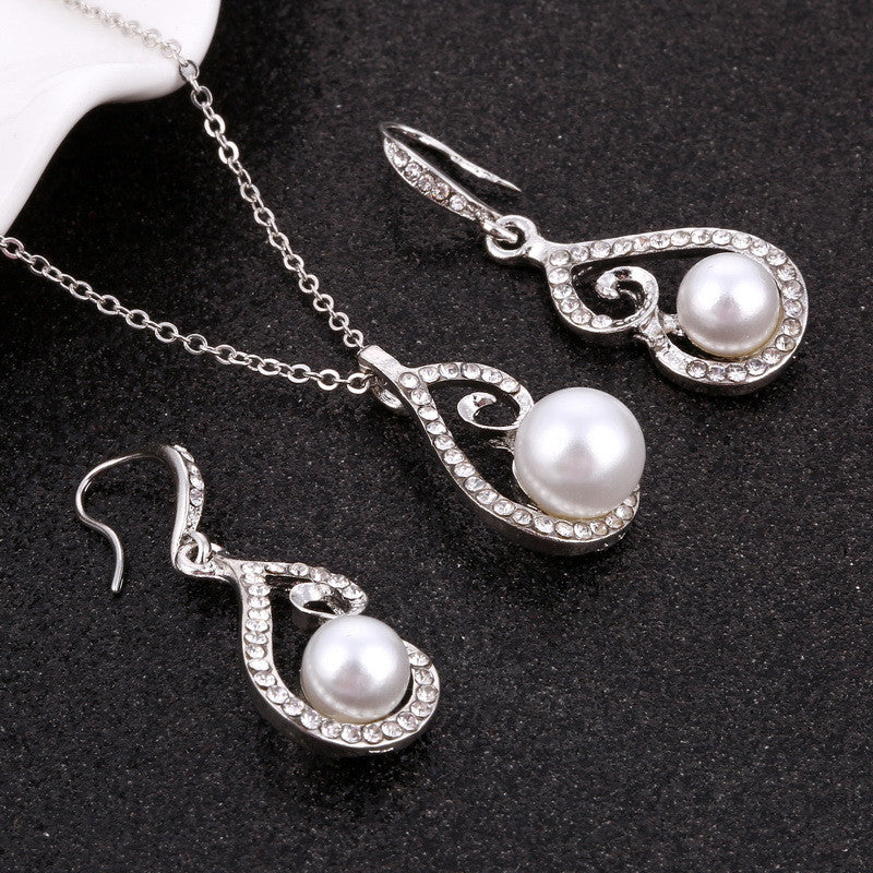 silver%20white%20simulated%20pearl%20romantic%20design%20womens%20jewelry%20set