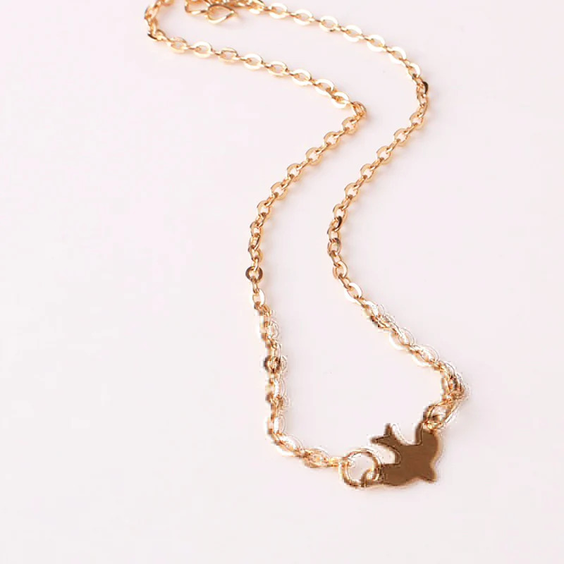 Gold%20Plated%20Female%20short%20clavicle%20chain%20necklace%20Delicate%20Gold%20bird%20Necklace