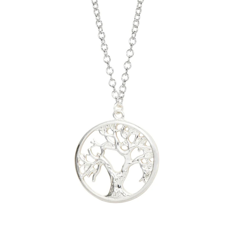 Tree%20of%20Life%20Silver%20Necklace/