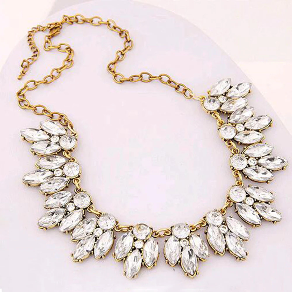 Crystal%20flower%20gold%20chokers%20necklace/