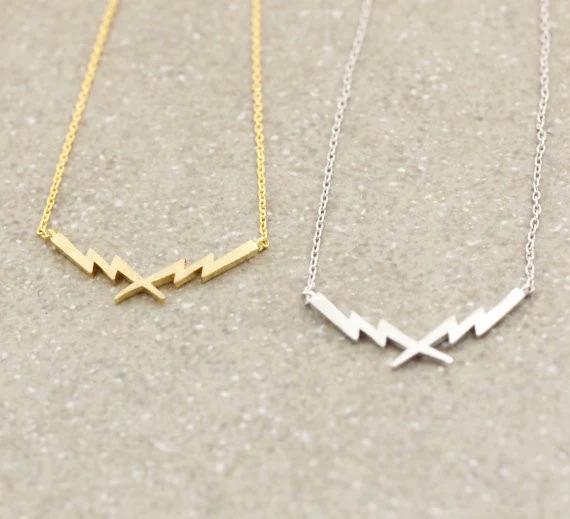 Thunder%20Lightning%20Bolt%20Gold%20Necklace/