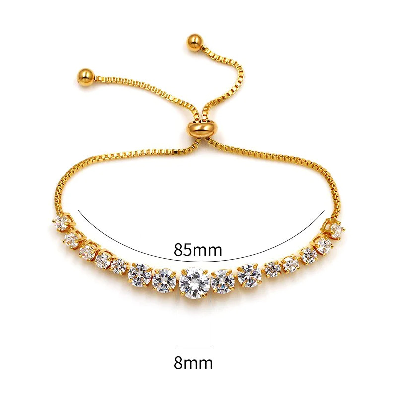 Gold%20Platinum%20Marquise%20Tennis%20Bracelet/