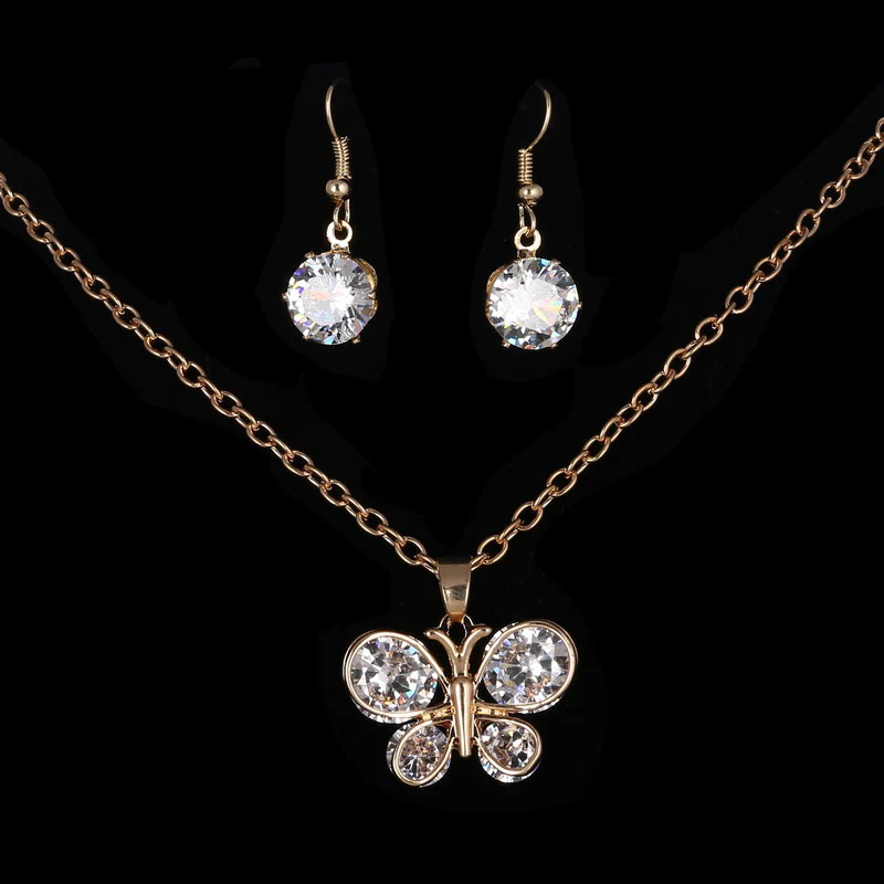 Gold%20crystal%20stone%20butterfly%20design%20women’s%20jewelry%20set/