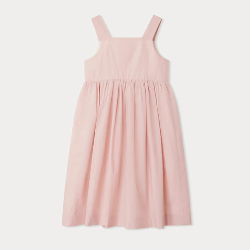 Sweet%20Girl%20Sleeveless%20Casual%20Loose%20Pink%20%20Dress%20%20