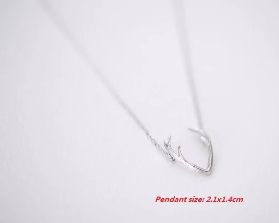 Horn%20Silver%20Necklace/