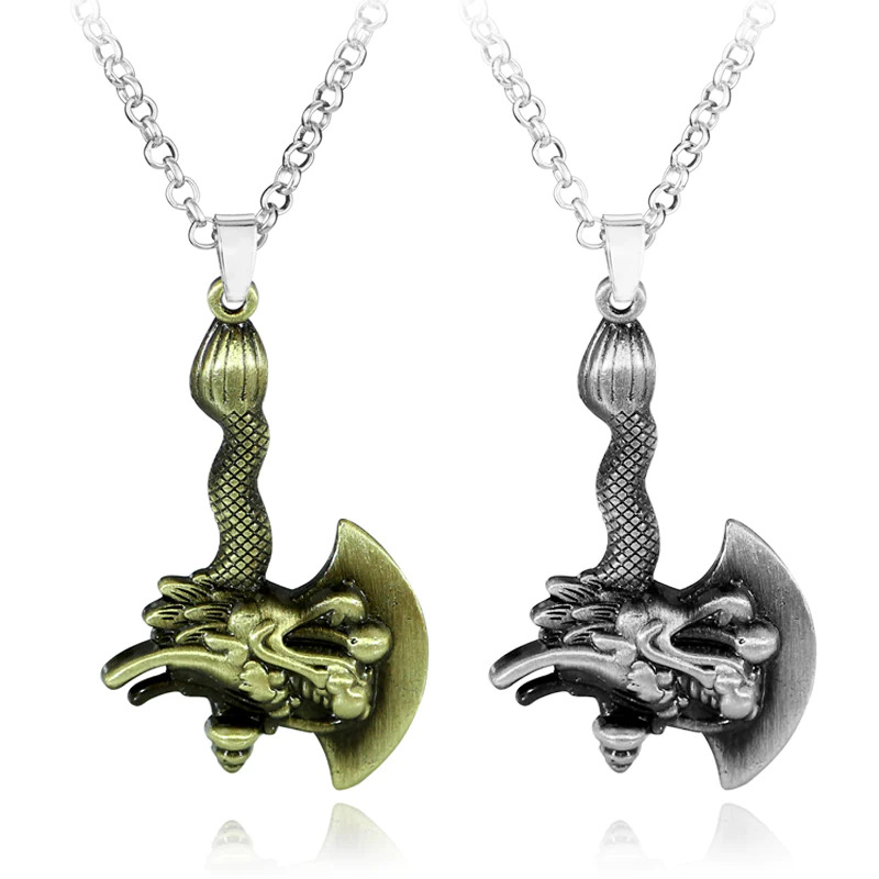 Gothic%20elf%20demon%20ax%20Crime%20Necklace