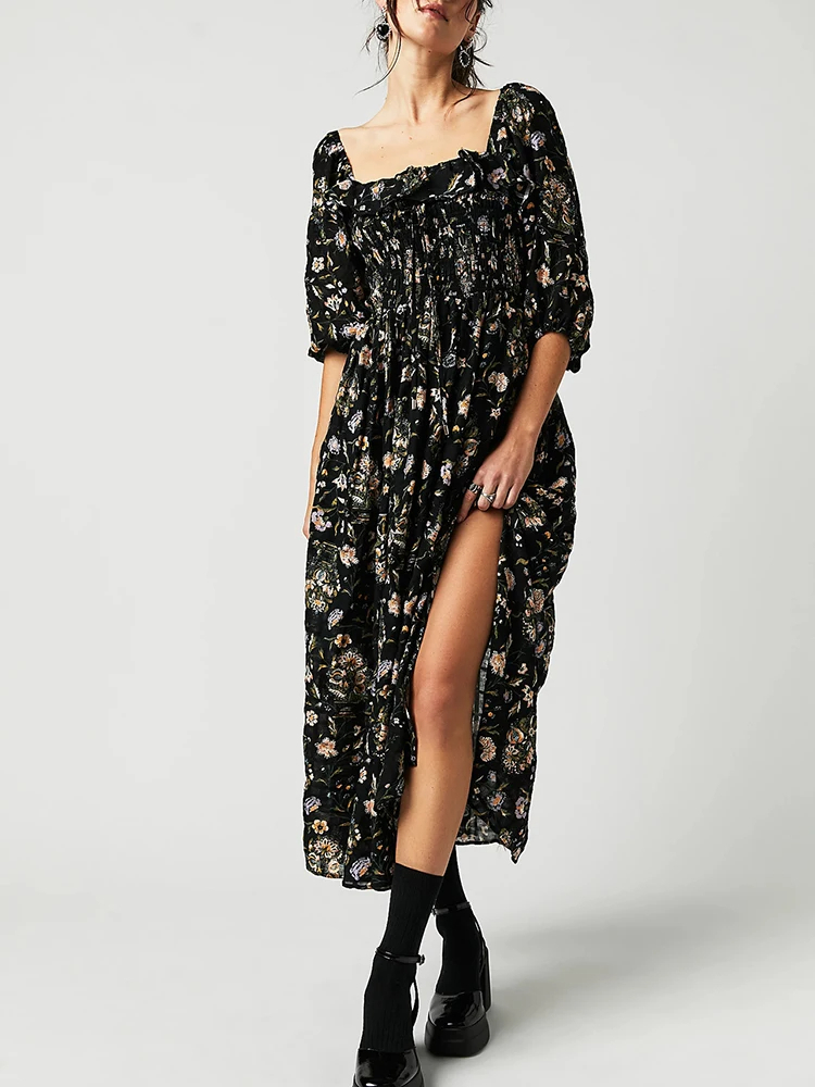 Black%20Floral%20Chic%20Boho%20Maxi%20Dress%20