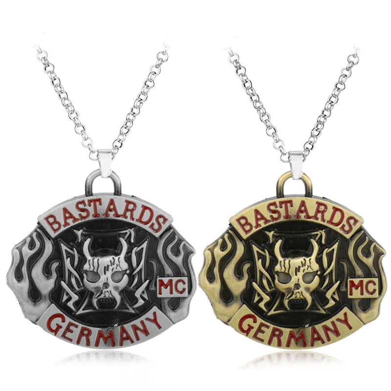 MC%20Germany%20Bandit%20Bandidos%20Rock%20Band%20Music%20Silver%20Necklace