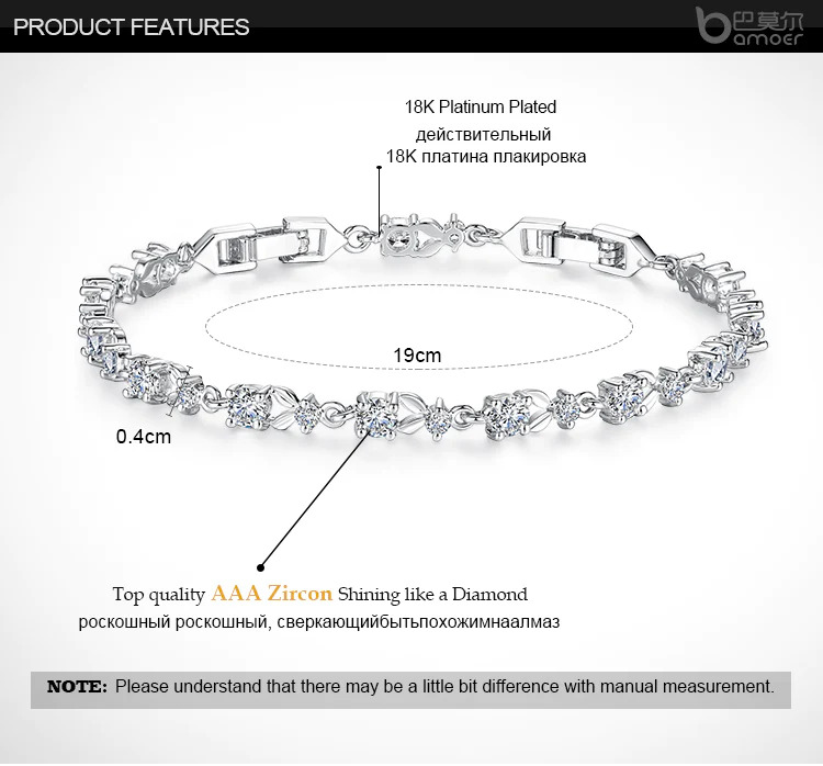 Silver%20Platinum%20White%20Zircon%20Heart%20Elegant%20Ladies%20Bracelet