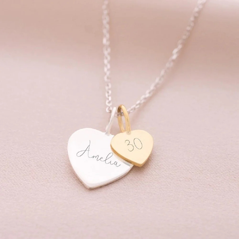 Personalised%20Double%20Heart%20Necklace/