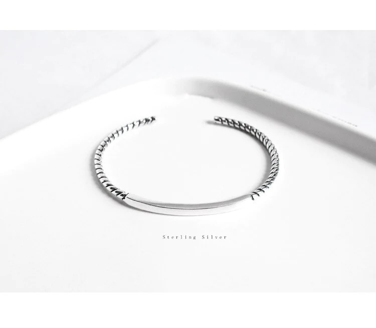 Silver%20925%20Sterling%20Silver%20Name%20Twisted%20Bangle/