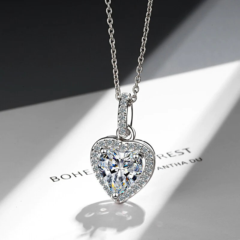 Cubic%20Zircon%20CZ%20Heart%20Necklace/