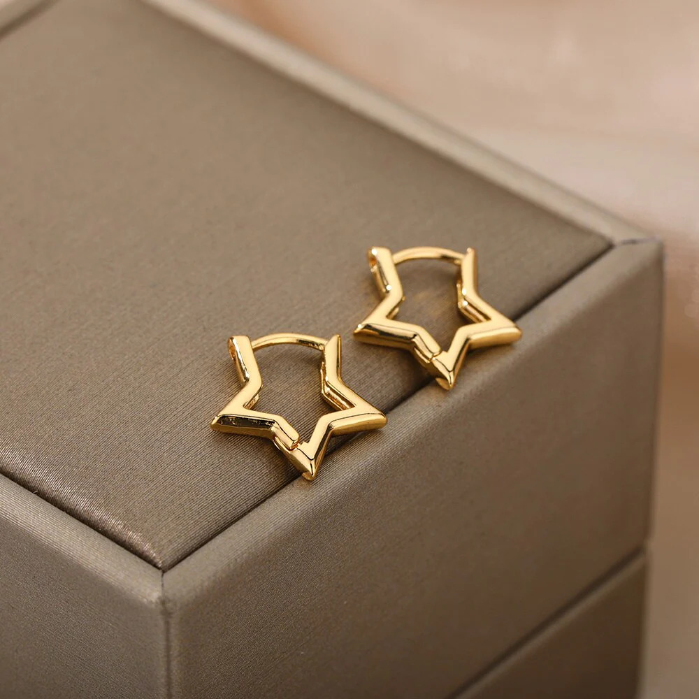 Geometric%20Star%20Stud%20Earrings