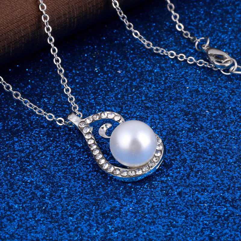 silver%20white%20simulated%20pearl%20romantic%20design%20womens%20jewelry%20set