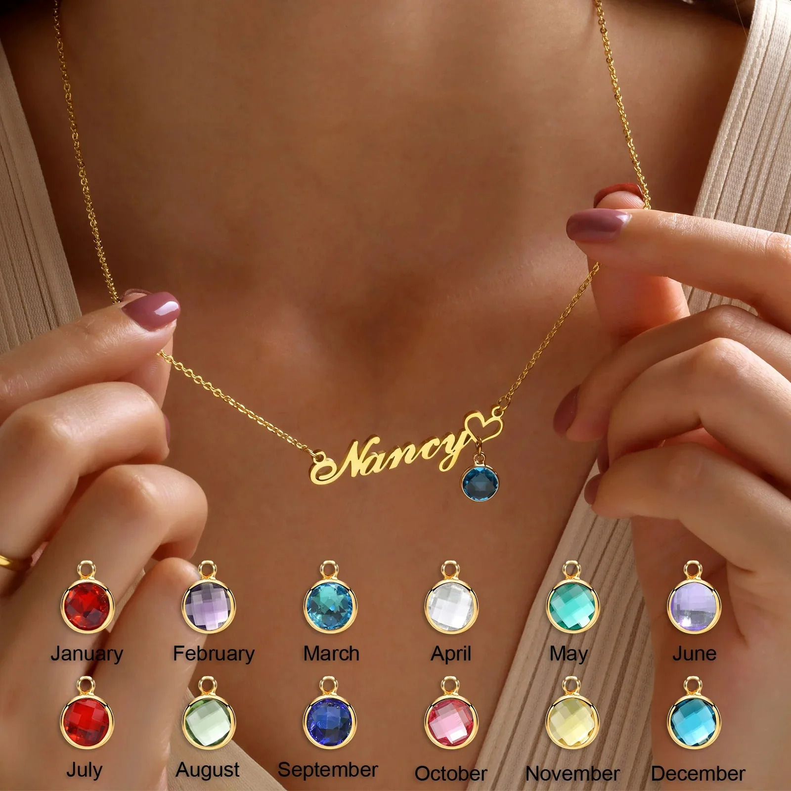 Personalized%20Heart%20Birthstone%20Gift%20Name%20Necklace%20With%20Birthstone/