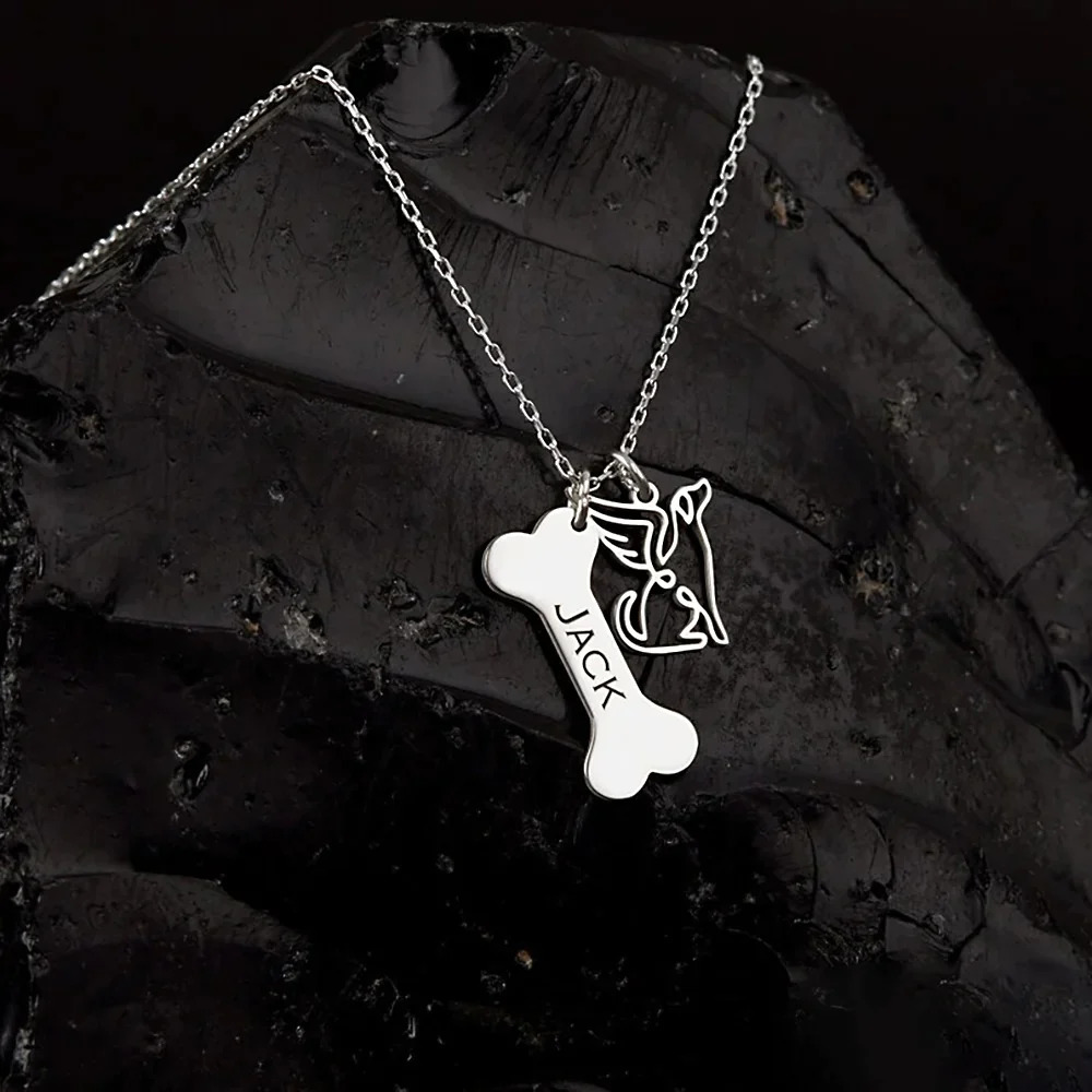 Personalized%20Bone%20and%20Dog%20Necklace