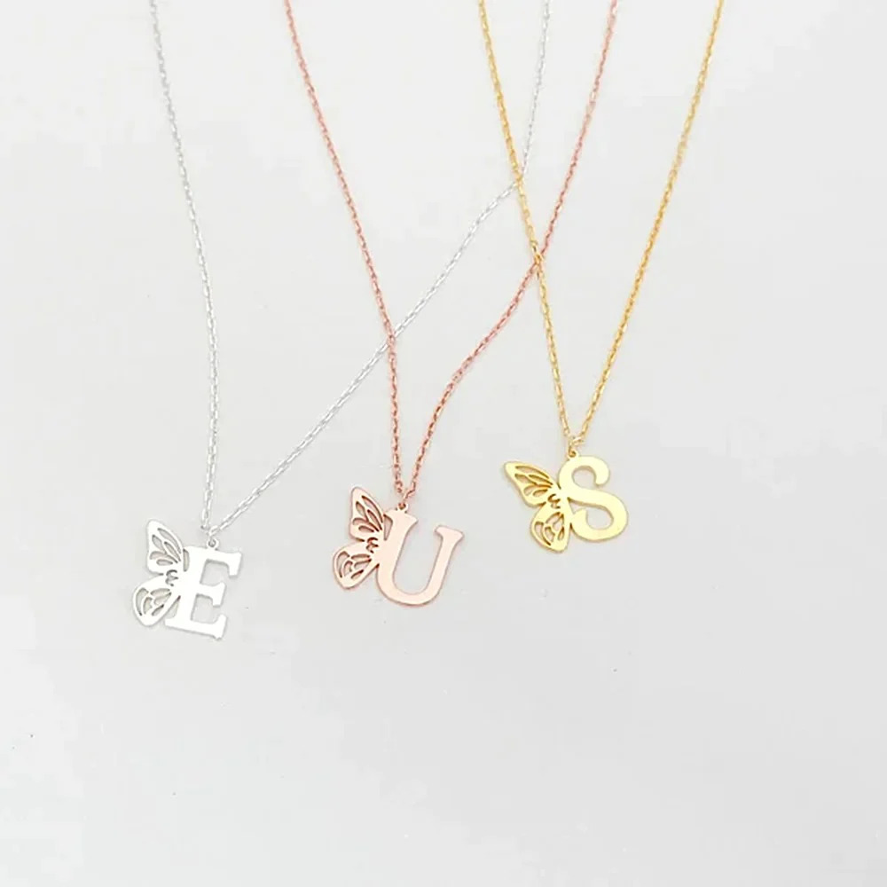 Custom%20Initials%20Butterfly%20Necklace/