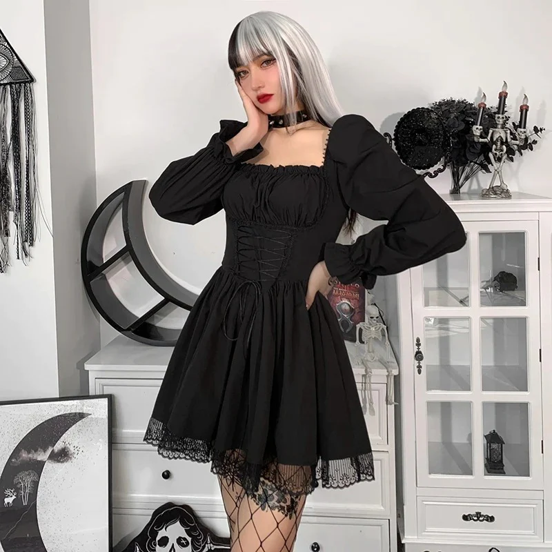 Gothic%20Puff%20Sleeves%20Lolita%20Dress/