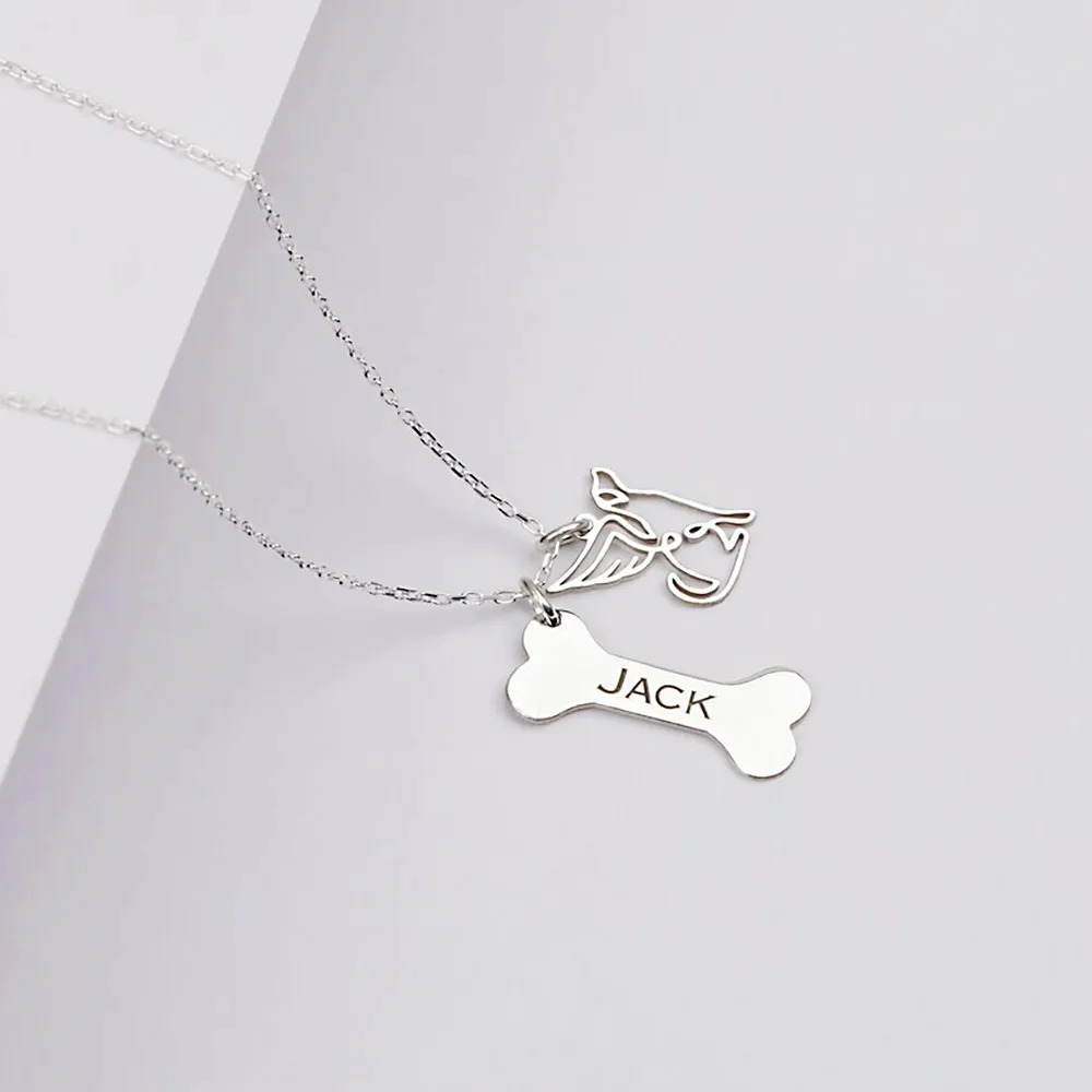 Personalized%20Bone%20and%20Dog%20Necklace