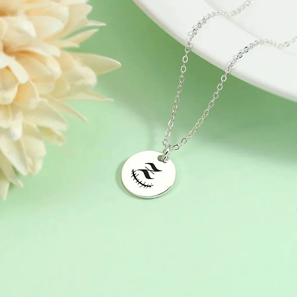 Retro%20Custom%20Letter%20Round%20Necklace