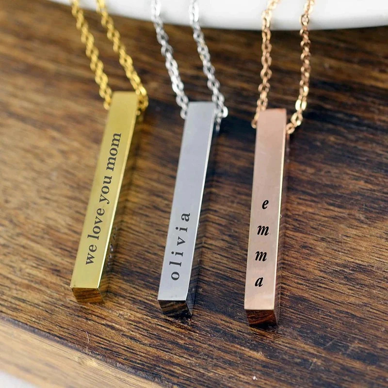 Custom%20Engraved%203D%20Minimalist%20Vertical%20Bar%20Necklace%20