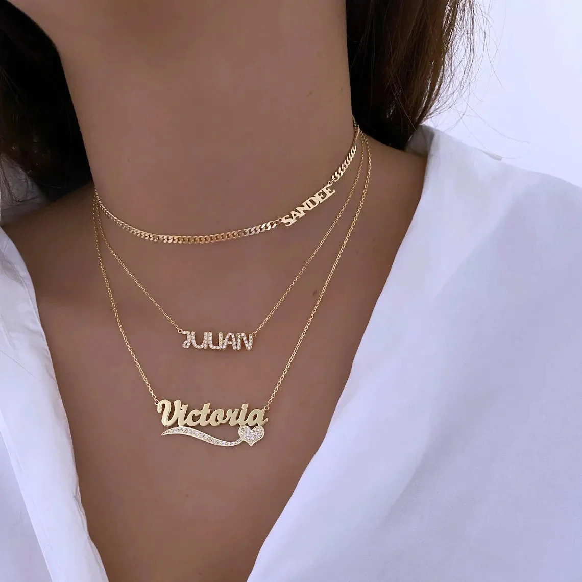 Custom%20Name%20Cuban%20Chain%20Choker%20Necklace