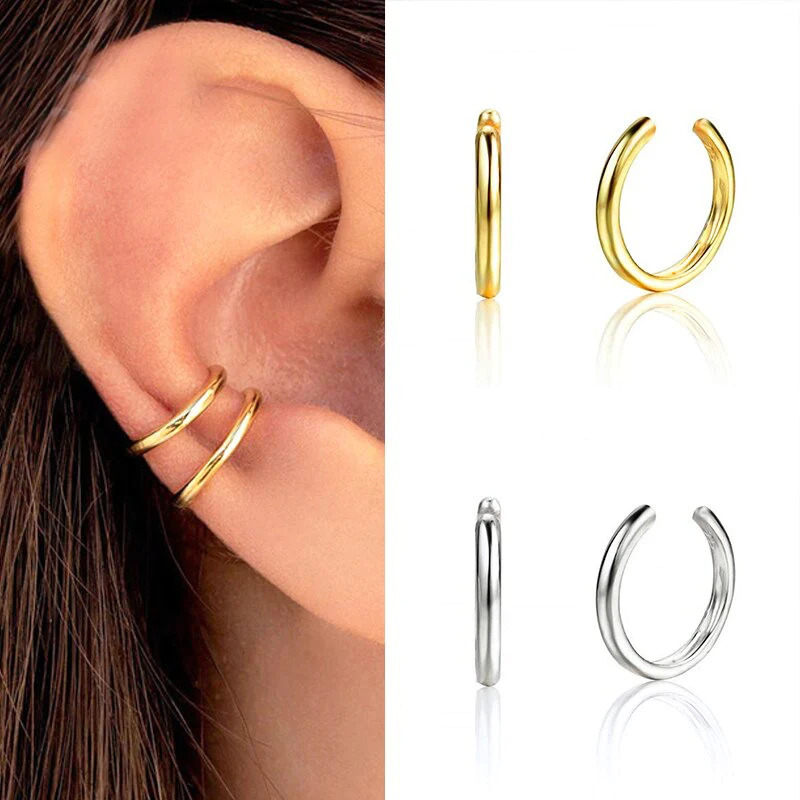 1%20Piece%20Tiny%20Clip%20Earrings,Ear%20Cuffs%20,Cartilage%20Earrings,No%20Piercing