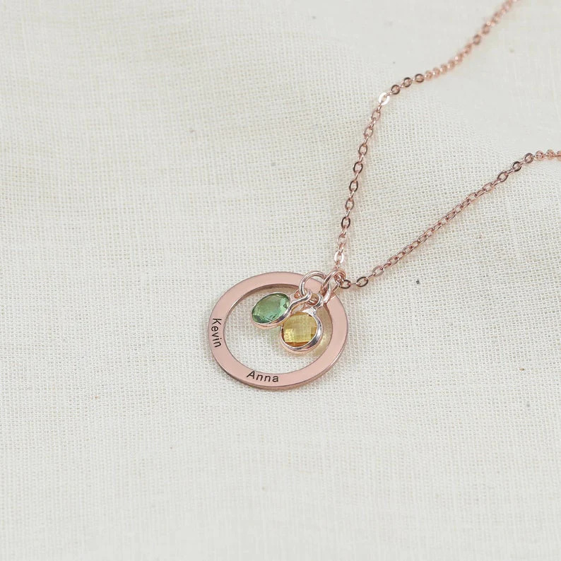 Custom%20Personalized%20Round%20Birthstone%20Necklace