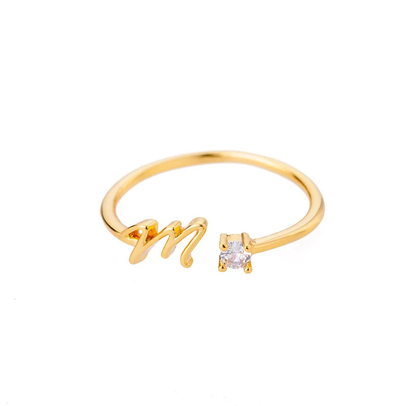 Zircon%20Initial%20Adjustable%20Rings%20For%20Women