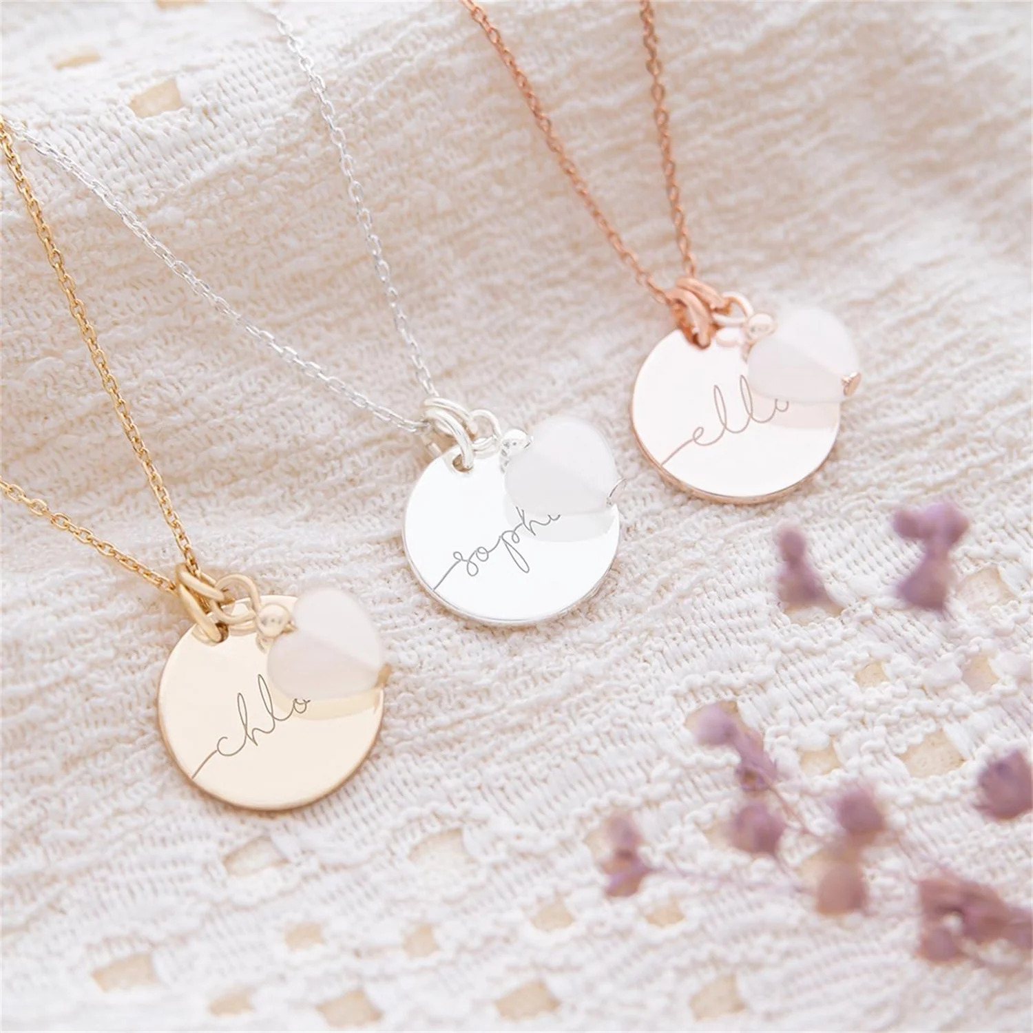 Custom%20Engraved%20Disc%20and%20Heart%20Charm%20Necklace/