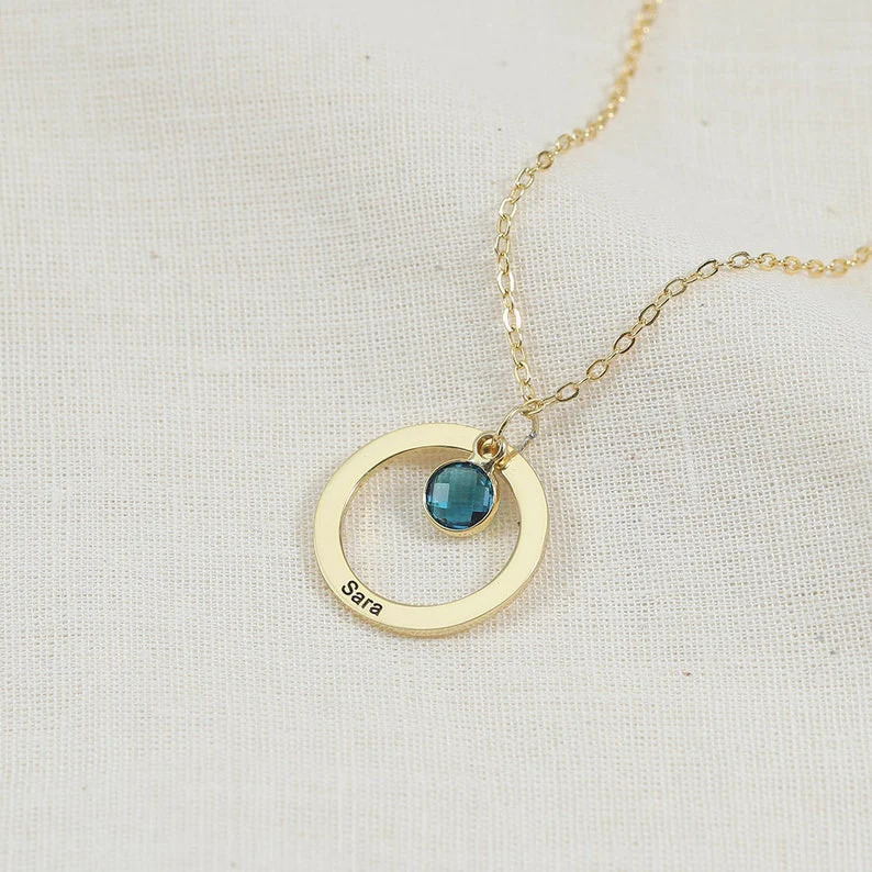 Custom%20Personalized%20Round%20Birthstone%20Necklace/