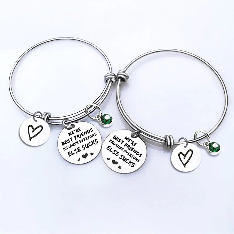 Custom%20Best%20Friends%20Bangle%20with%20Birthstone