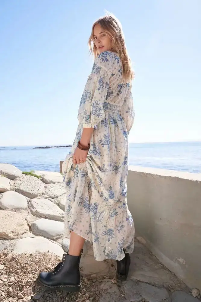 White%20Long%20Sleeve%20Boho%20Maxi%20Dress