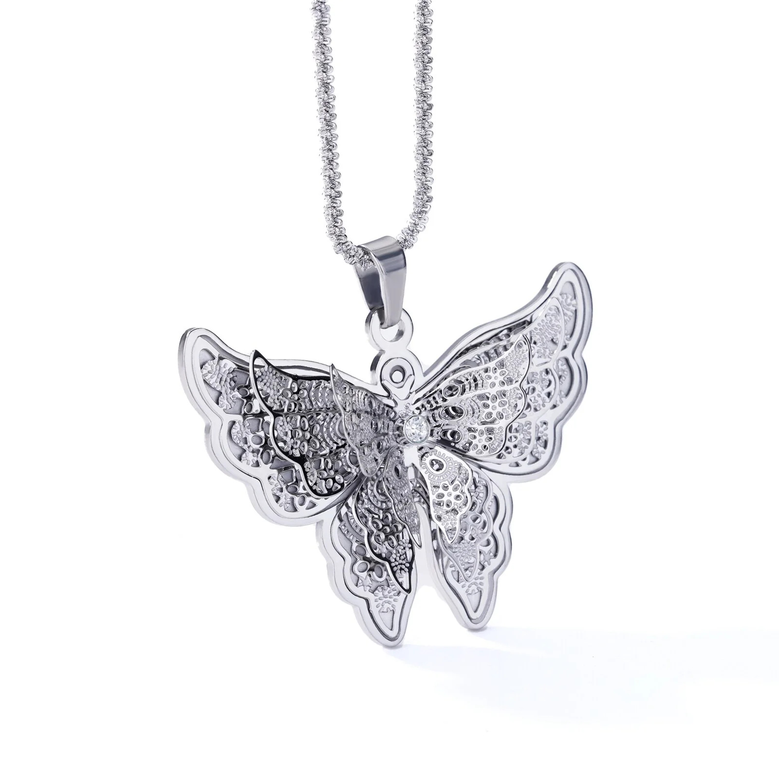 Dainty%20Lace%20Butterfly%20Necklace/