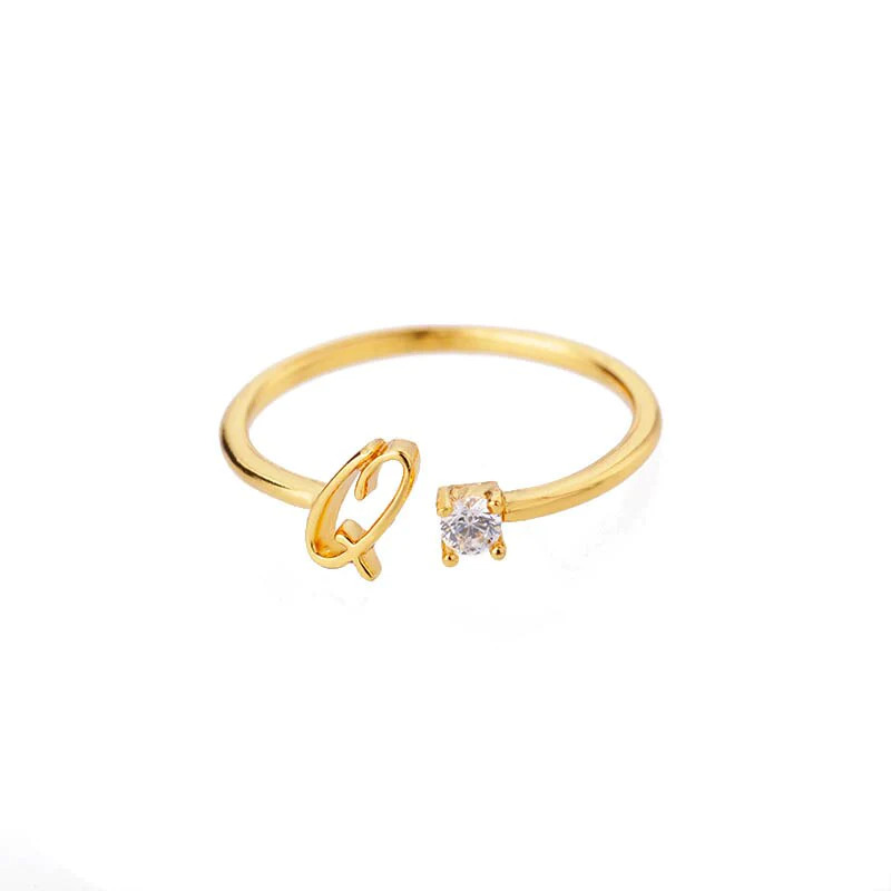 Zircon%20Initial%20Adjustable%20Rings%20For%20Women