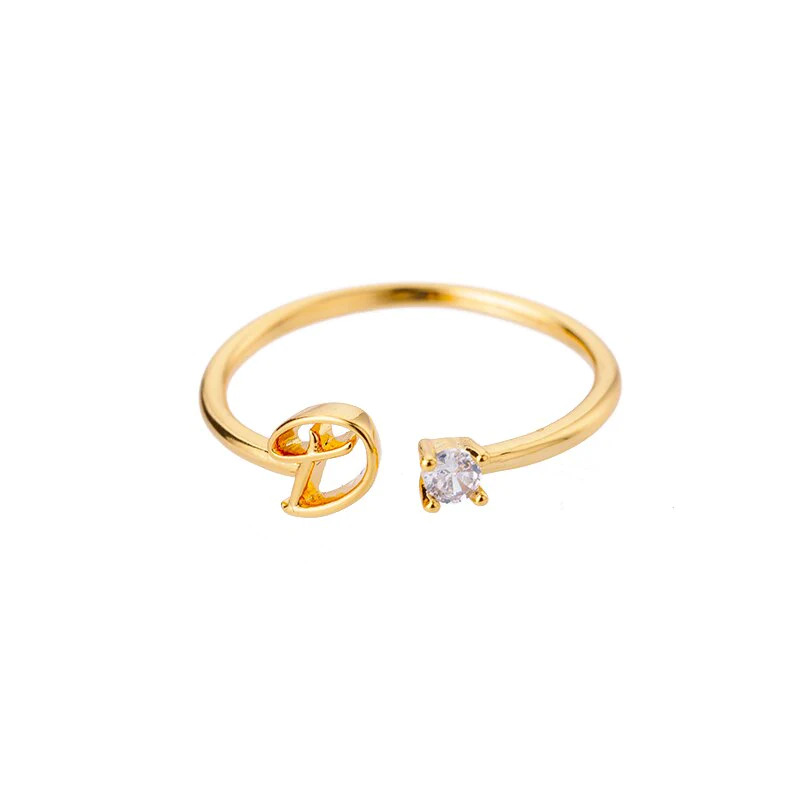 Zircon%20Initial%20Adjustable%20Rings%20For%20Women