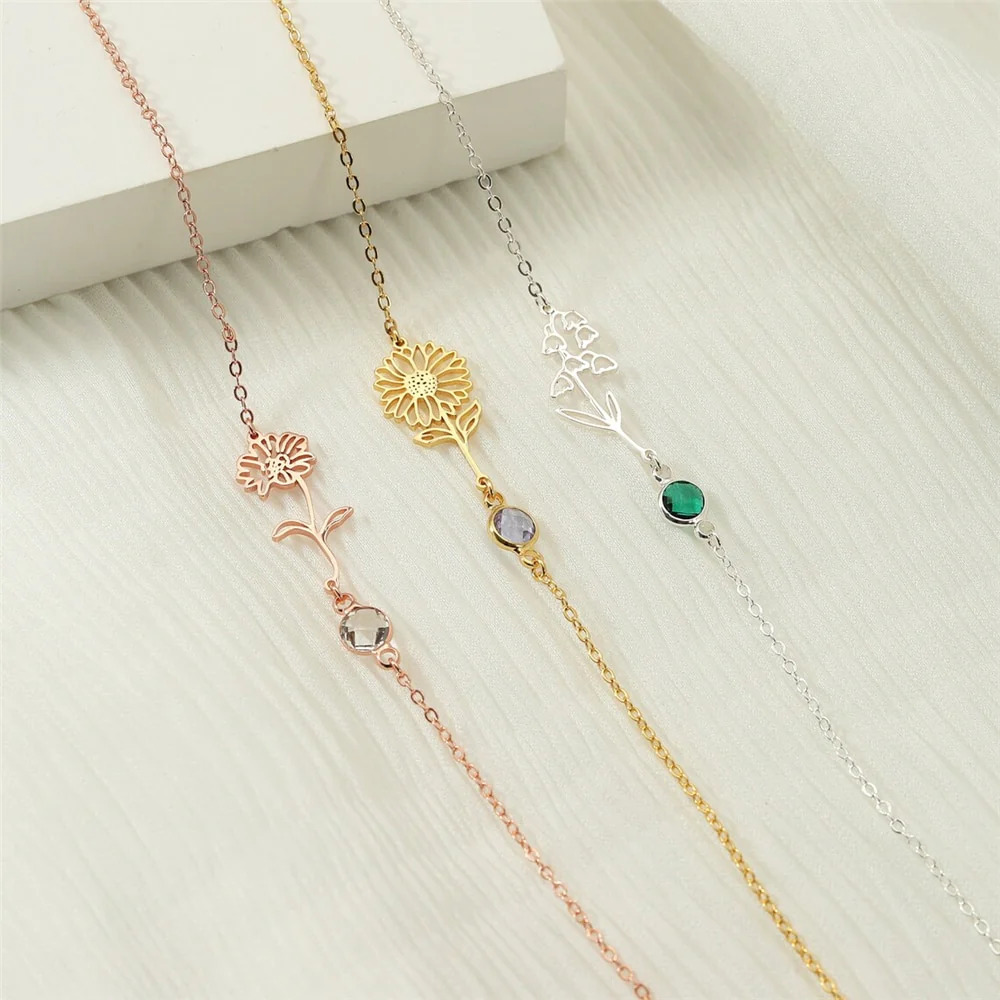 Dainty%20Birthstone%20Necklace,Bracelet