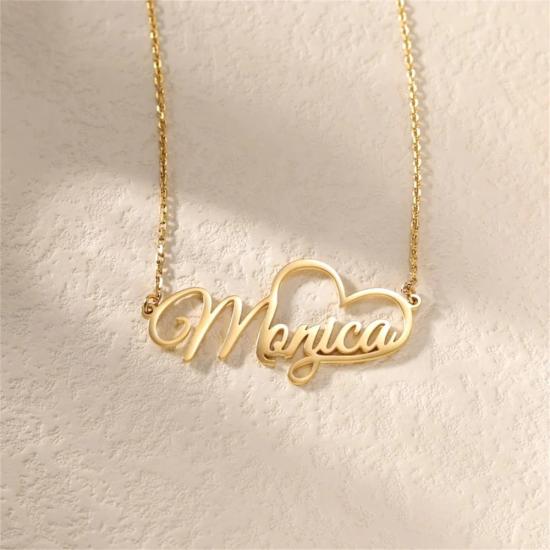 Personalized Deep Love Heart Name /