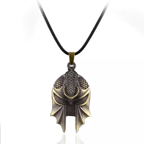 DOTA2 mask antique bronz necklace/