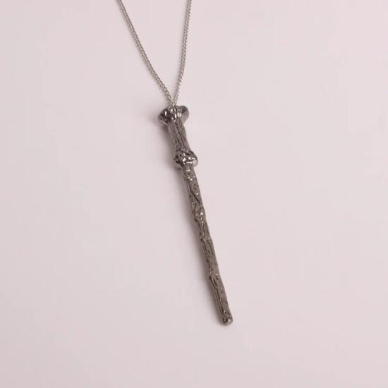 Harry Potter Dumbledore Voldemort Hermione Ron Antique Silver Necklace