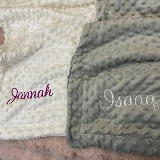   Custom Baby Bean Plush Blanket